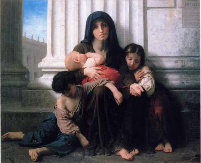 Familia indigente, William-Adolphe Bouguereau